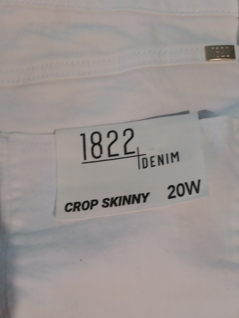 1822 Denim White Jeans - Picture 5 of 5